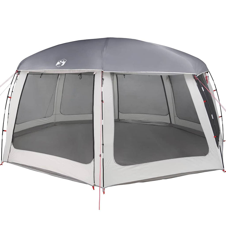 Tente de piscine Vidaxx avec parois grillagées extérieures amovibles 690x690 cm gris