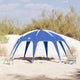 Tente de fête VidaXL imperméable bleu azur