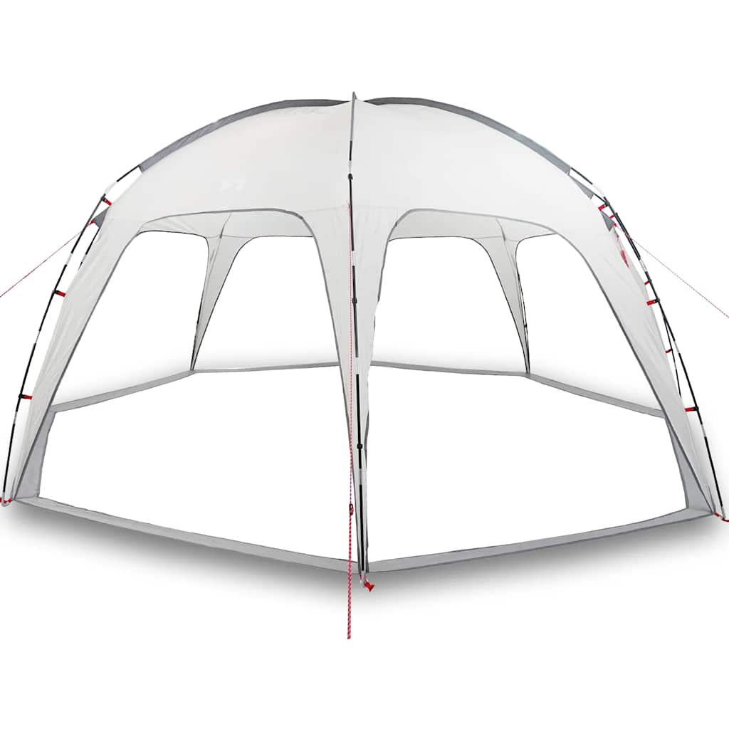 Tente de fête VidaXL imperméable gris