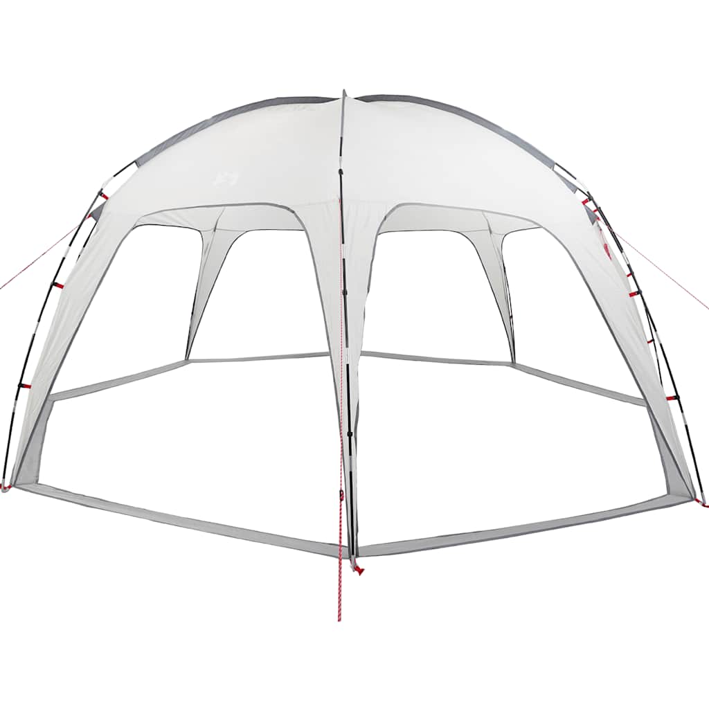 Tente de fête VidaXL imperméable gris