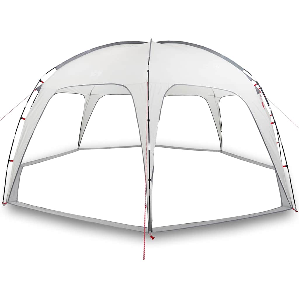 Tente de fête VidaXL imperméable gris