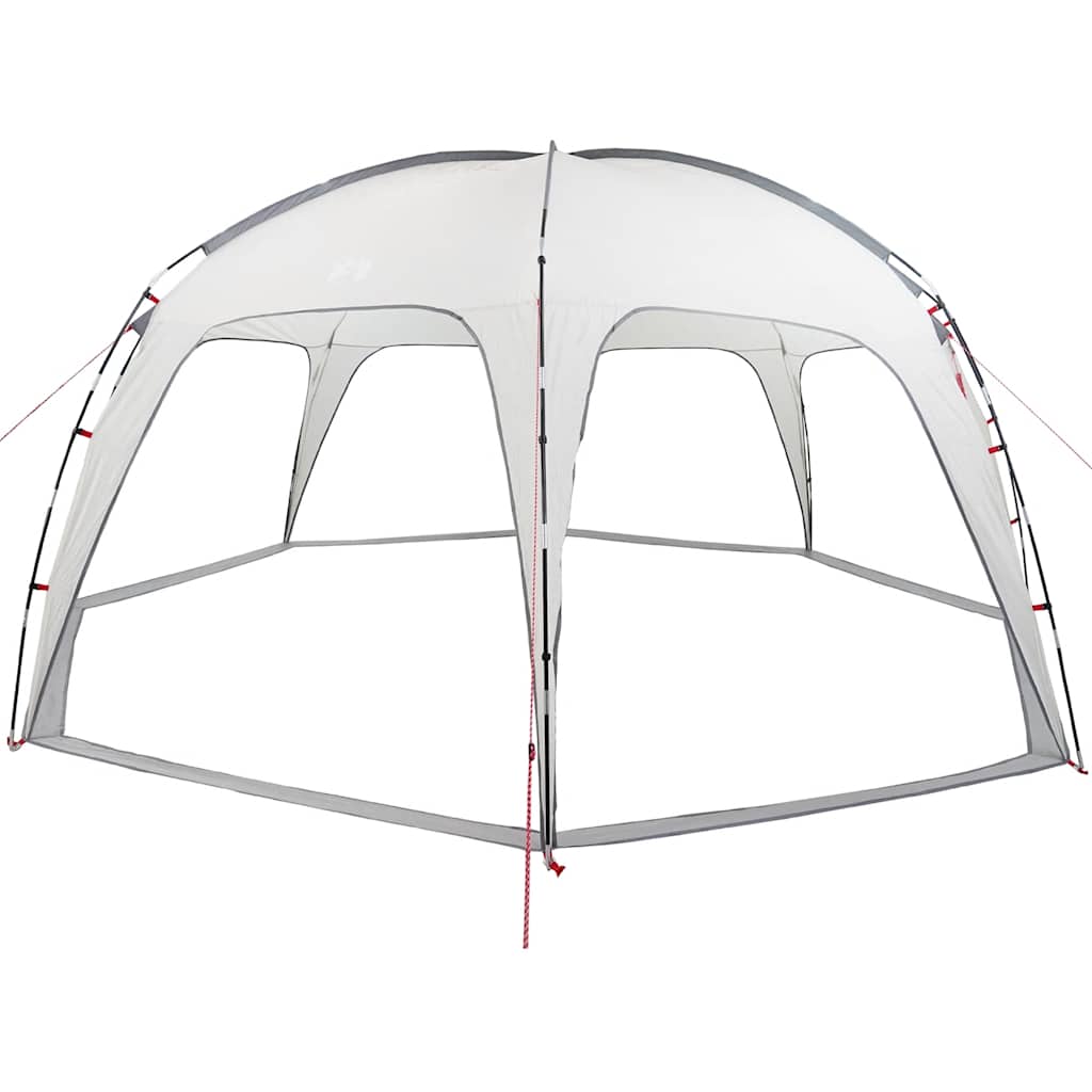 Tente de fête VidaXL imperméable gris