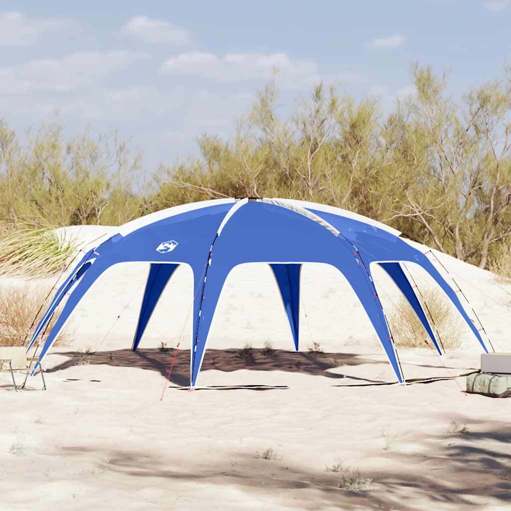 Tente de fête VidaXL imperméable bleu azur