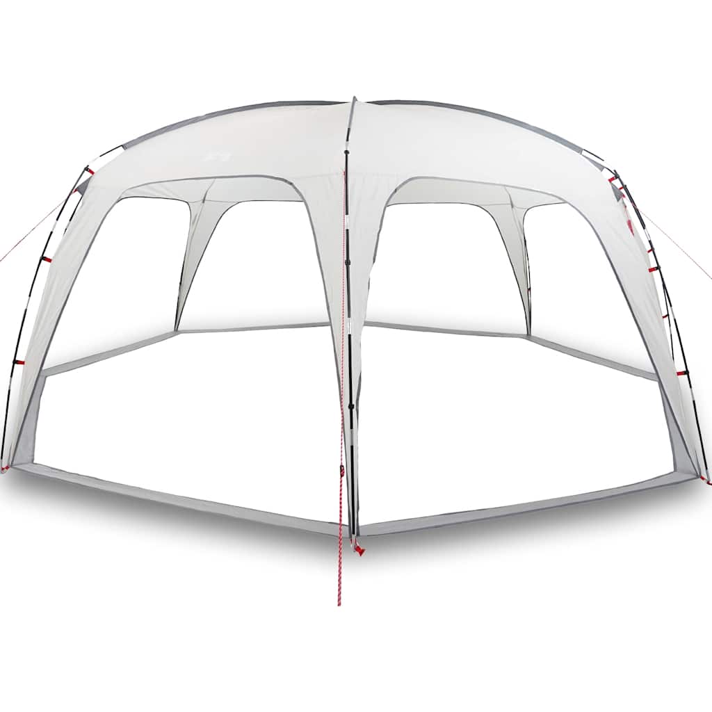 Tente de fête VidaXL imperméable gris