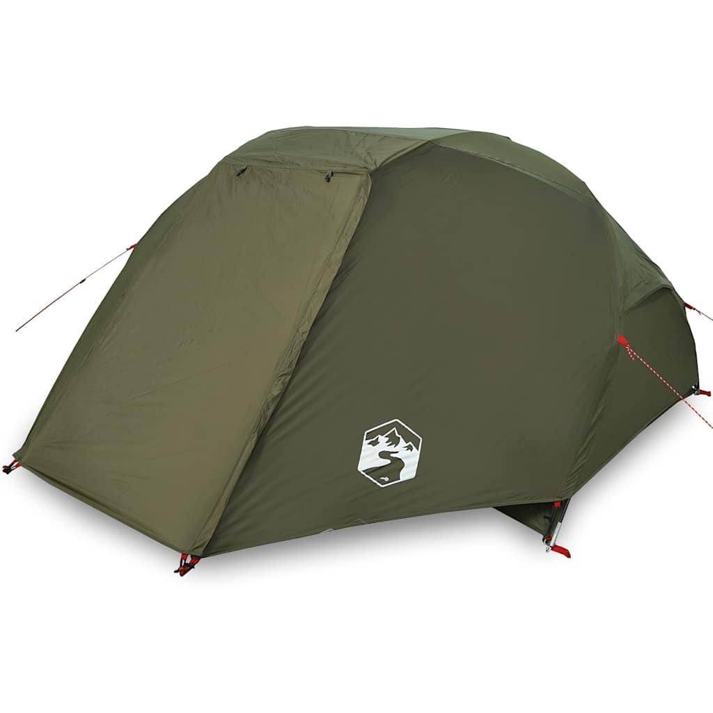 VidaXL tente de pêche 5 personnes imperméable vert olive