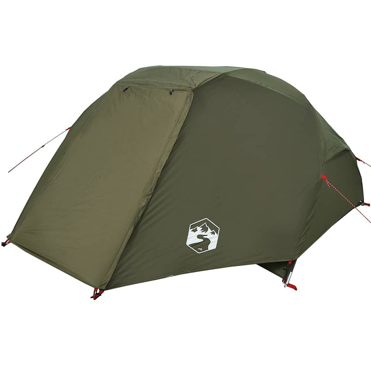 VidaXL tente de pêche 5 personnes imperméable vert olive