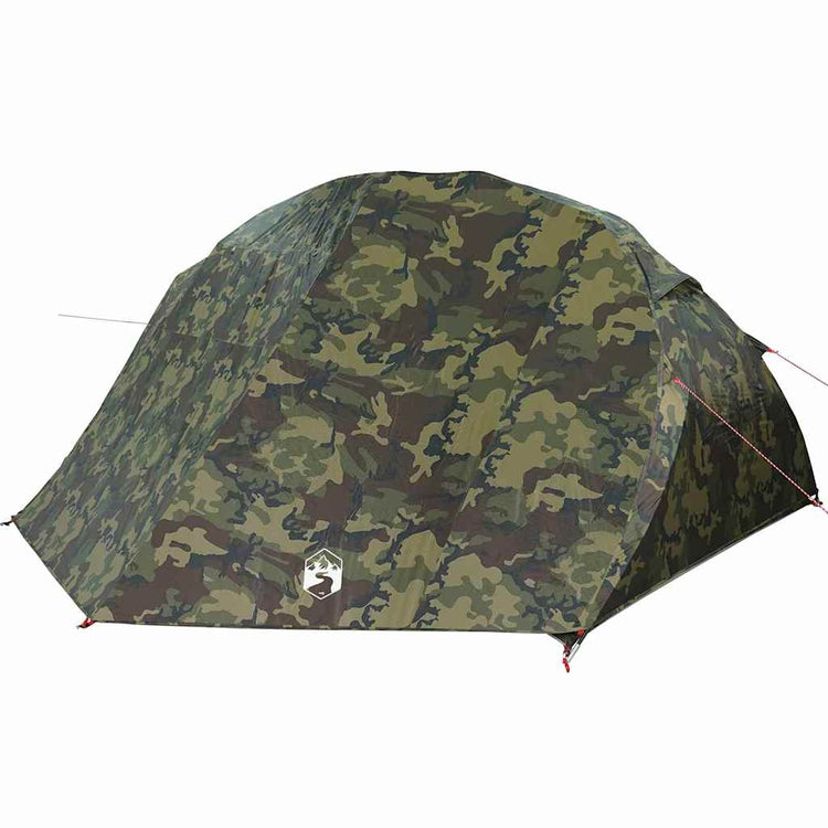 Vidaxx tente de pêche camouflage 514 x 465 x 187 cm polyester et fibre de verre