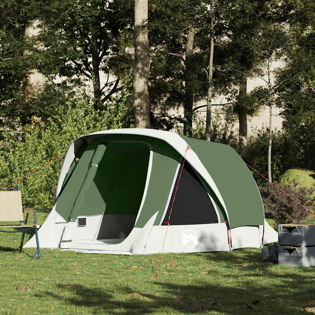 Tente VidaXL 4 personnes imperméable vert