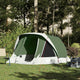 Tente VidaXL 4 personnes imperméable vert