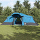 Tente familiale Vidaxx avec toit bleu et gris 721 x 335 x 212 cm