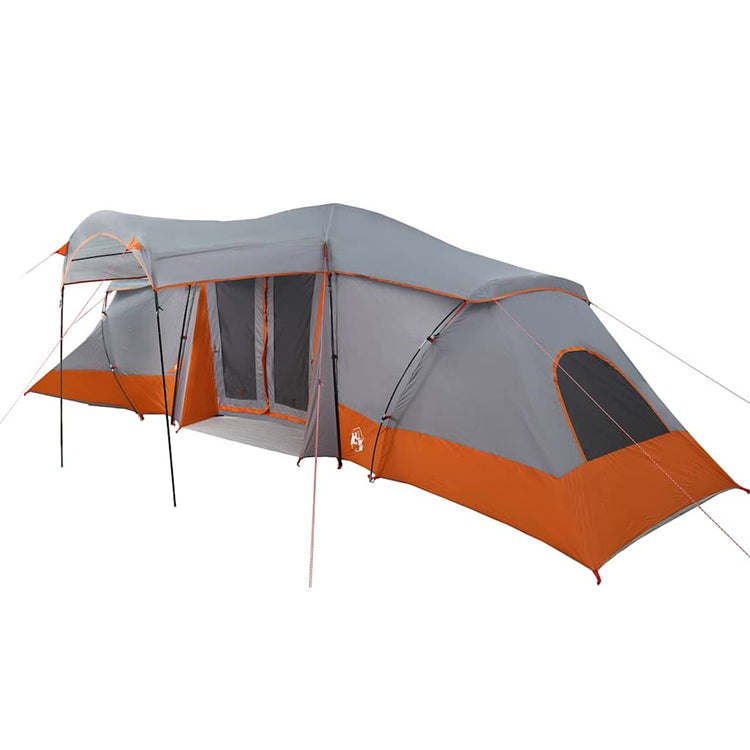 Tente familiale Vidaxx avec toit gris et orange 721 x 335 x 212 cm