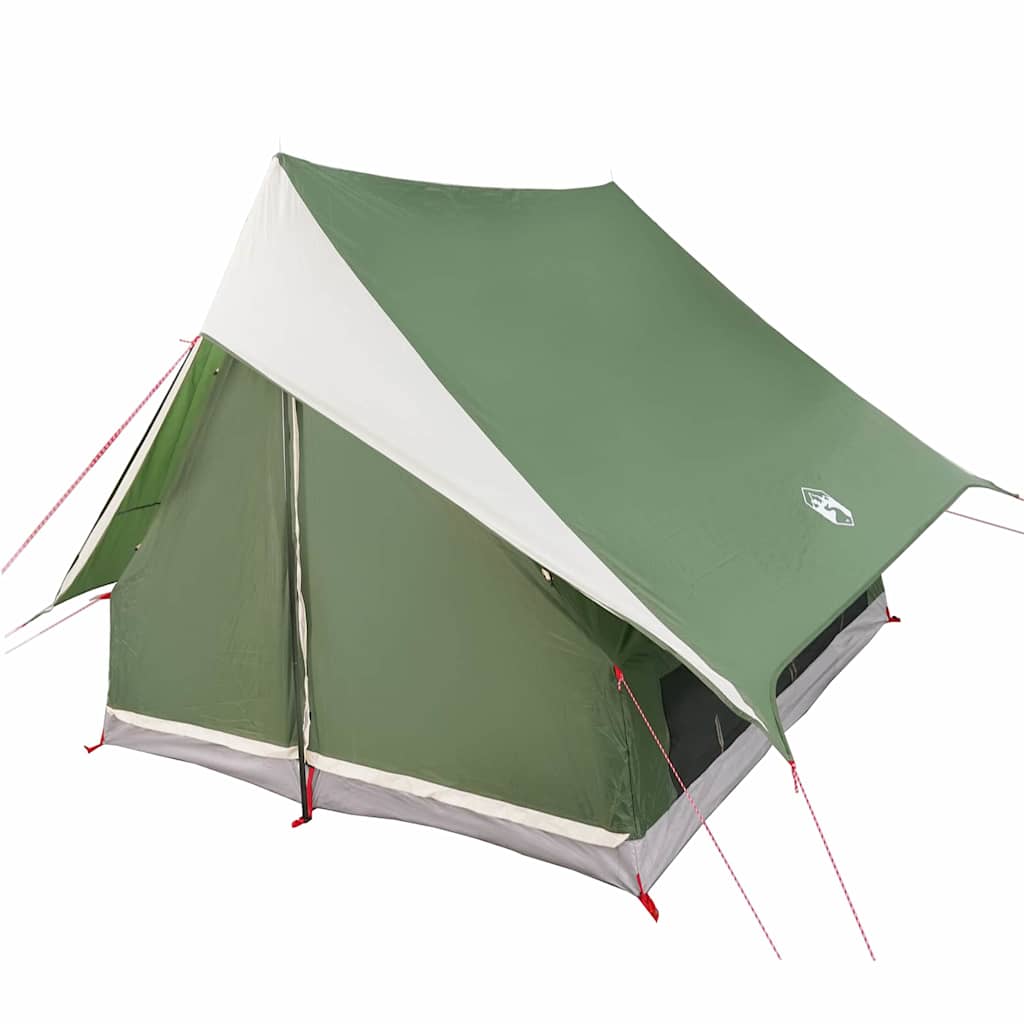 Tente familiale Vidaxx avec toit vert et blanc 315 x 286 x 200 cm