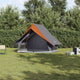 Tente familiale Vidaxx avec toit gris et orange 315 x 286 x 200 cm
