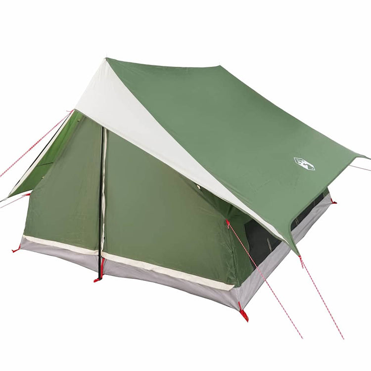 Tente familiale Vidaxx avec toit vert et blanc 315 x 286 x 200 cm