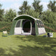 Tente familiale Vidaxx avec toit vert et blanc 576 x 325 x 213 cm