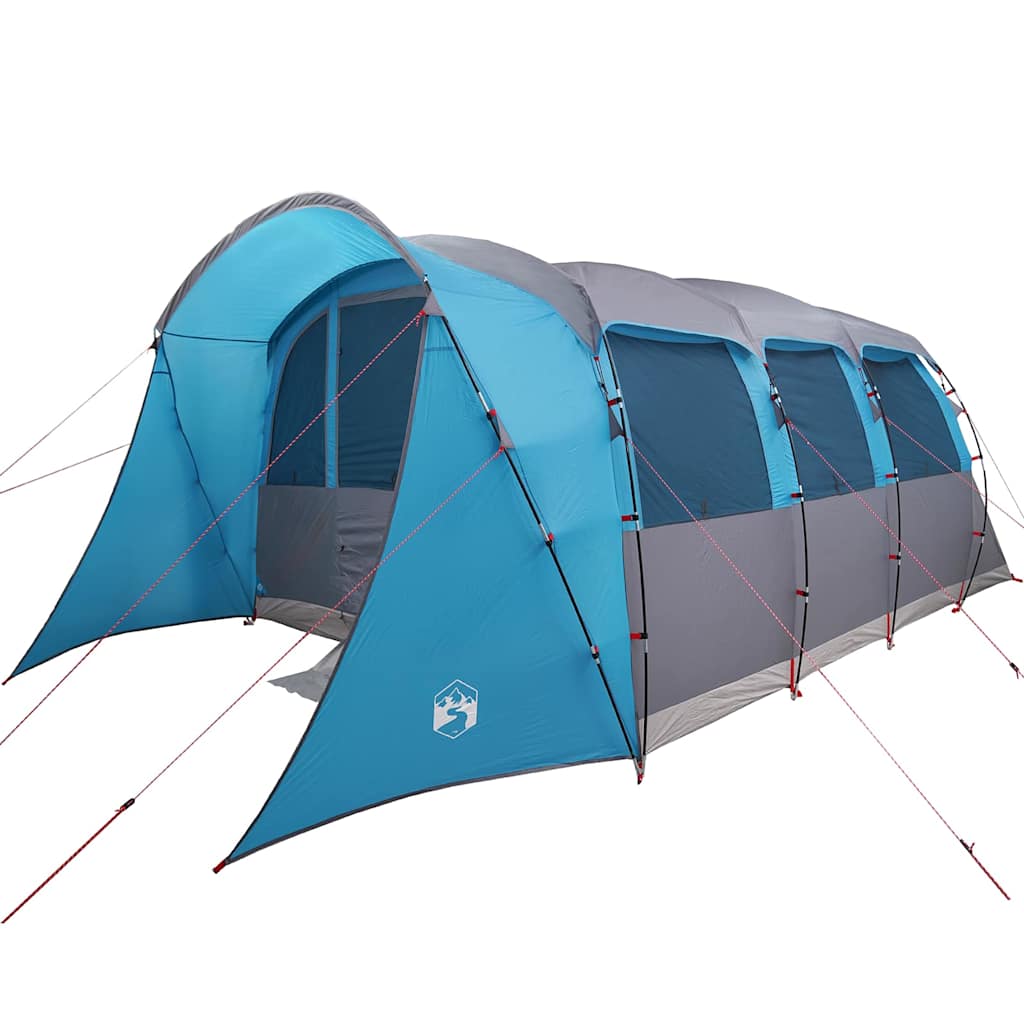 Tente familiale Vidaxx avec toit bleu et gris 576 x 325 x 213 cm