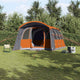 Tente familiale Vidaxx avec toit gris et orange 576 x 325 x 213 cm