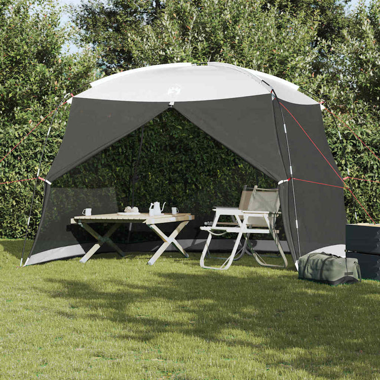 Vidaxx tente anti-moustique gris 320 x 320 x 218 cm polyester et fibre de verre
