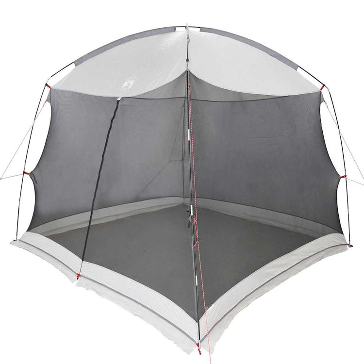 Vidaxx tente anti-moustique gris 320 x 320 x 218 cm polyester et fibre de verre