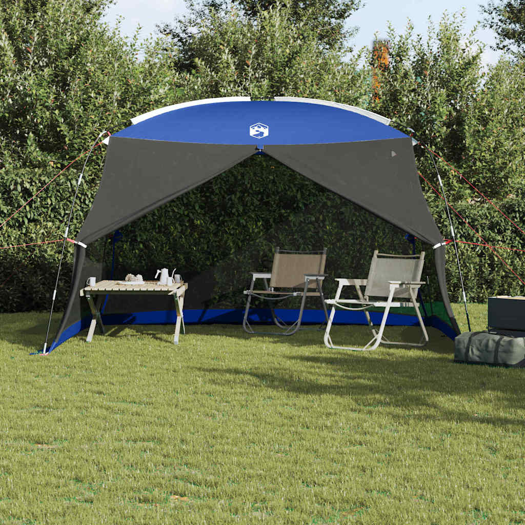 Tente anti-moustique Vidaxl avec toit bleu azur 380 x 380 x 225 cm