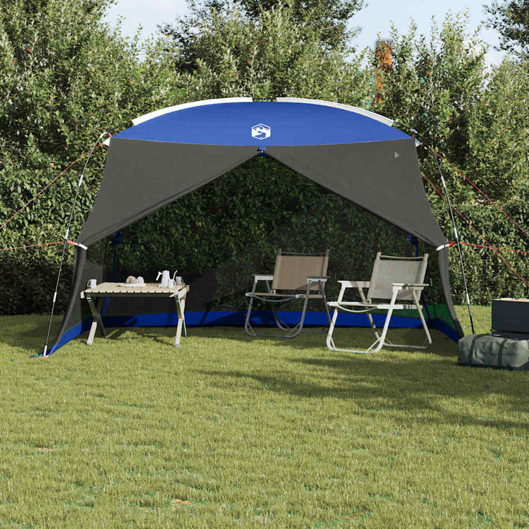 Tente anti-moustique Vidaxl avec toit bleu azur 380 x 380 x 225 cm
