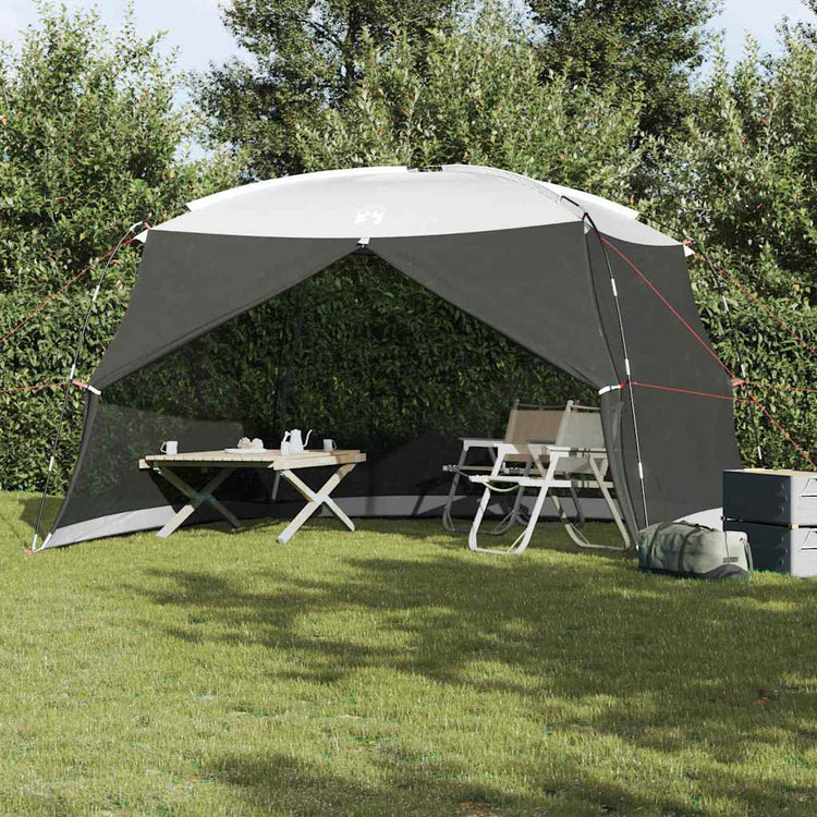 Vidaxx tente anti-moustique gris 380 x 380 x 225 cm polyester et fibre de verre