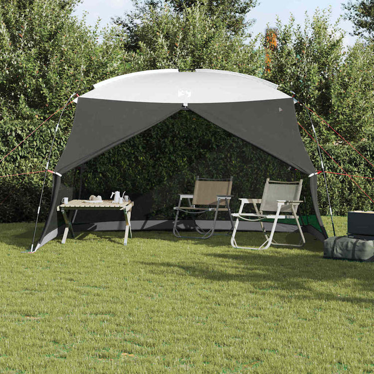 Vidaxx tente anti-moustique gris 380 x 380 x 225 cm polyester et fibre de verre