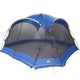 Tente anti-moustique Vidaxl avec toit bleu azur 434 x 434 x 230 cm