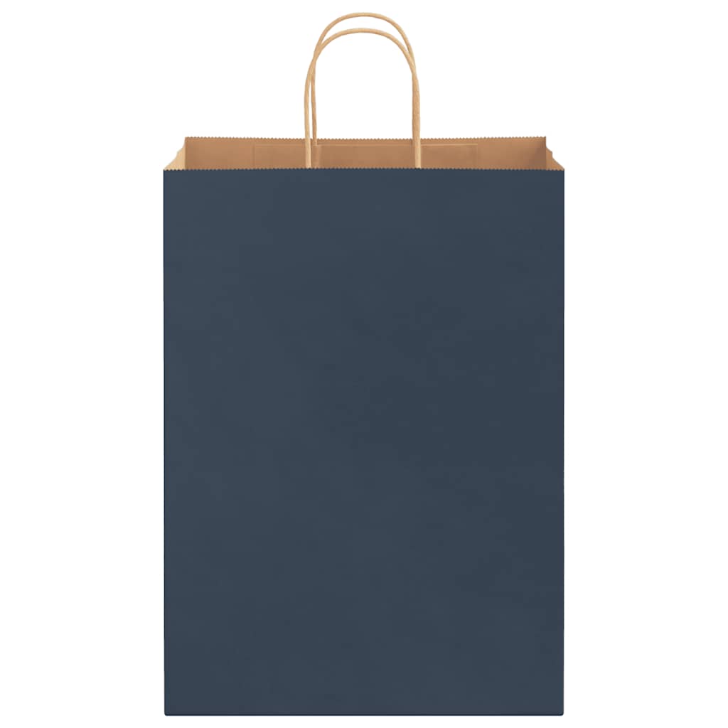 Vidaxl papier cartonné 250 pièces avec rouleaux 32x17x44 cm bleu