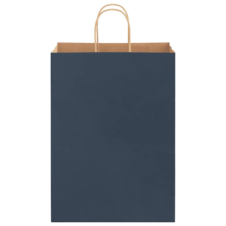 Vidaxl papier cartonné 250 pièces avec rouleaux 32x17x44 cm bleu