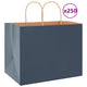Vidaxl papier cartonné 250 pièces avec rouleaux 32x22x24 cm bleu