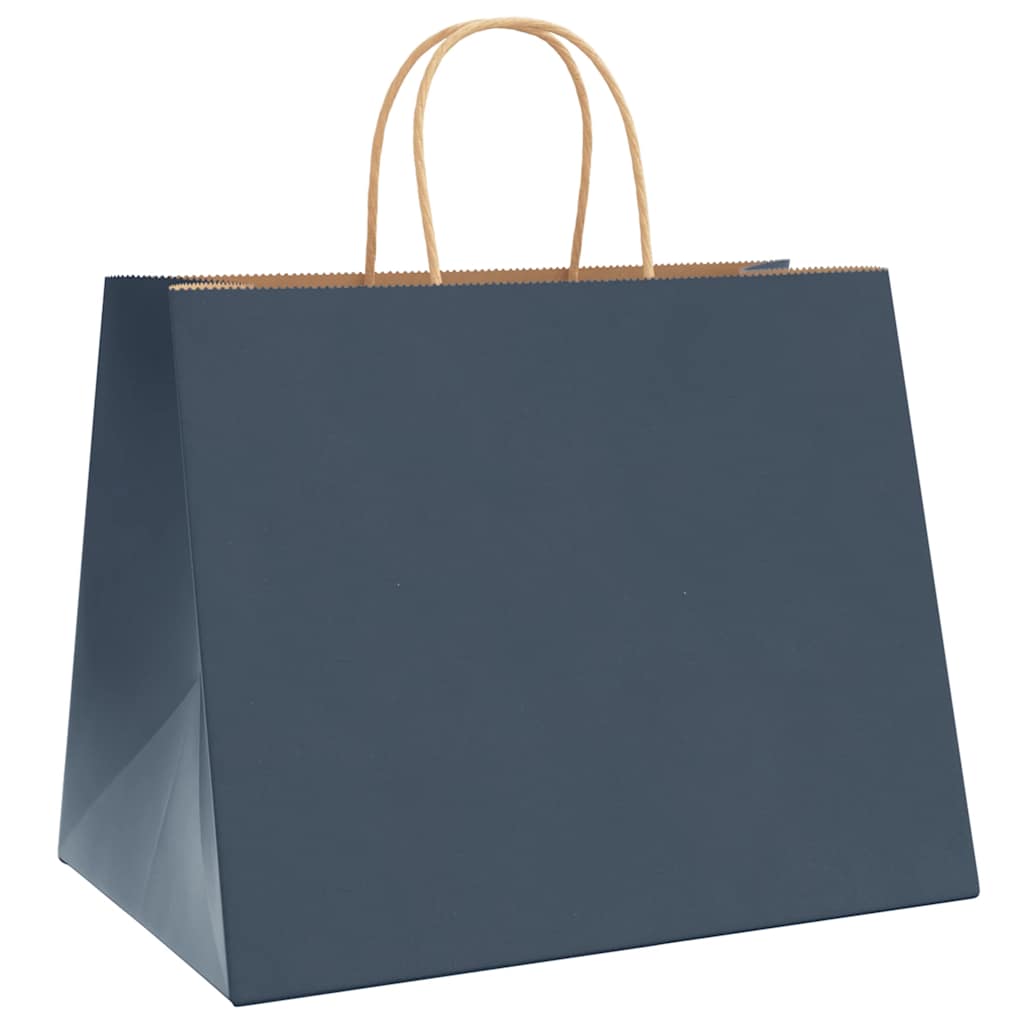 Vidaxl papier cartonné 250 pièces avec rouleaux 32x22x24 cm bleu