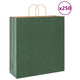 VidaXL sacs en papier 250 pcs avec poignées 45x17x48 cm vert