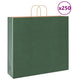 VidaXL sacs en papier 250 pcs avec poignées 54x15x49 cm vert