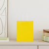 VidaXL sacs en papier 250 pcs avec poignées 18x8x22 cm jaune
