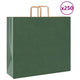 VidaXL sacs en papier 250 pcs avec poignées 54x15x49 cm vert