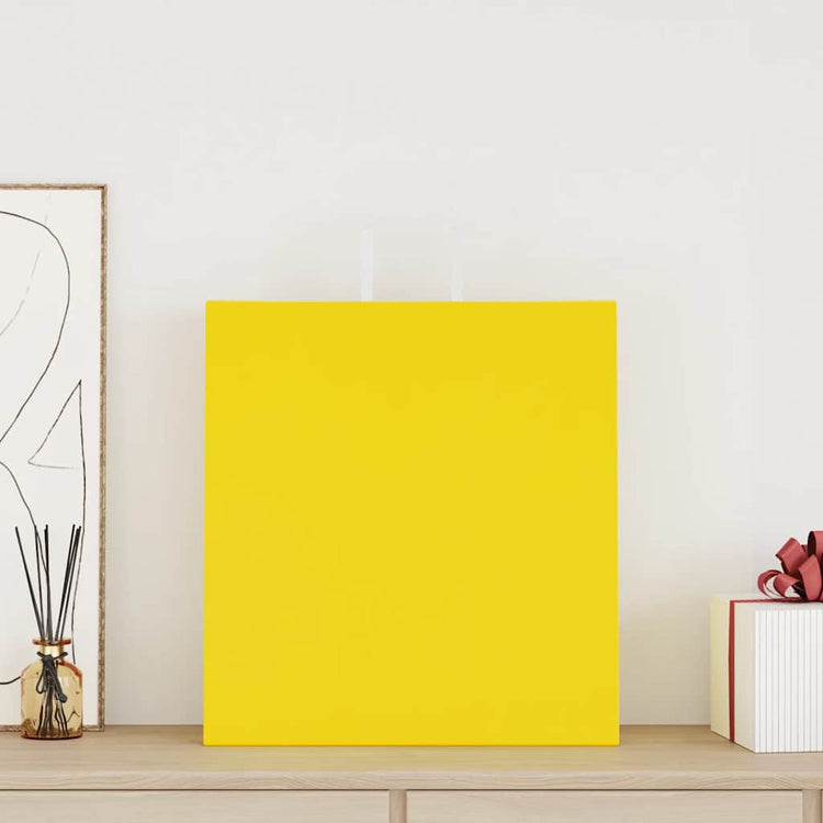 VidaXL sacs en papier 250 pcs avec poignées 45x17x48 cm jaune