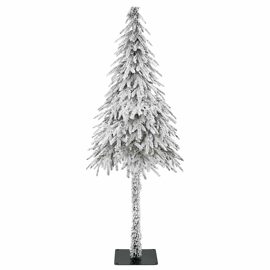 Vidaxx sapin de Noël artificiel blanc 76 x 76 x 180 cm polyéthylène et métal