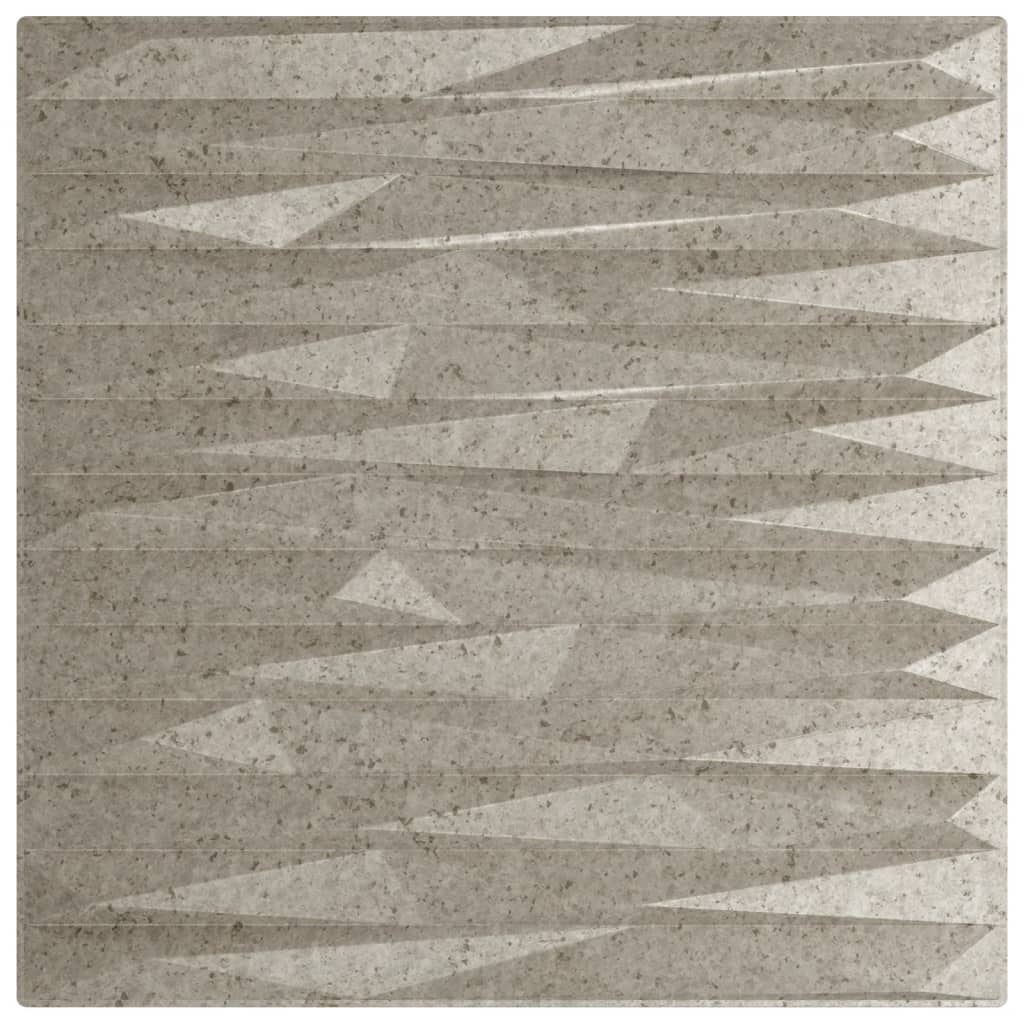 Vidaxl 48 St Panneaux muraux Stone 12 m² 50x50 cm XPS béton