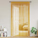 VidaXL rideaux de cordon 2 pcs 140x250 cm doré