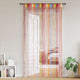 VidaXL rideaux de cordon 2 pcs multicolore 140x250 cm