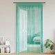 VidaXL rideaux de cordon 2 pcs turquoise 100x250 cm