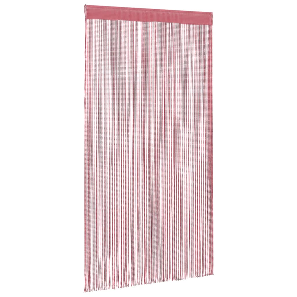 VidaXL rideaux de cordon 2 pcs 100x250 cm rose