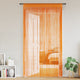 VidaXL rideaux de cordon 2 pcs 140x250 cm orange