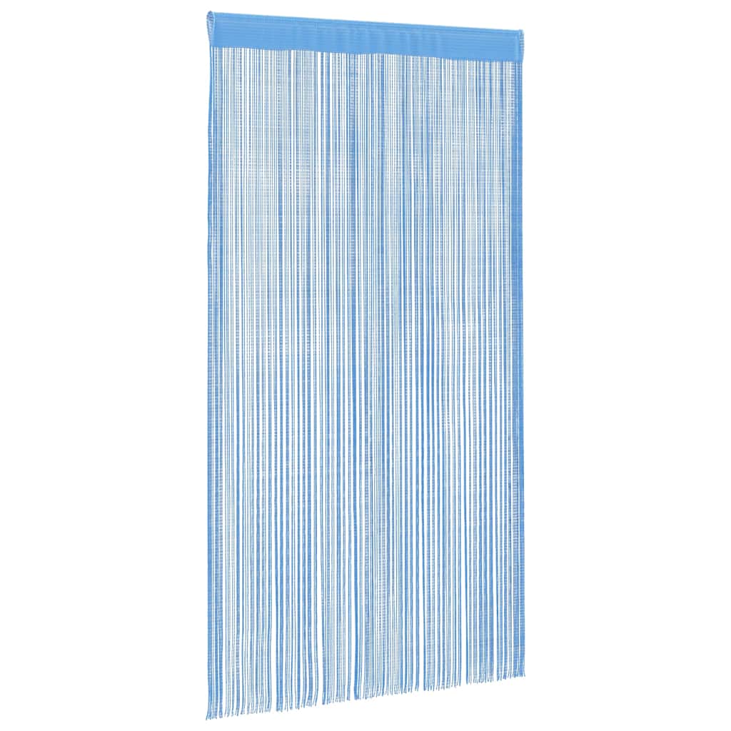 VidaXL rideaux de cordon 2 pcs 100x250 cm bleu clair
