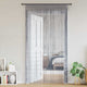 VidaXL rideaux de cordon 2 pcs 140x250 cm gris clair