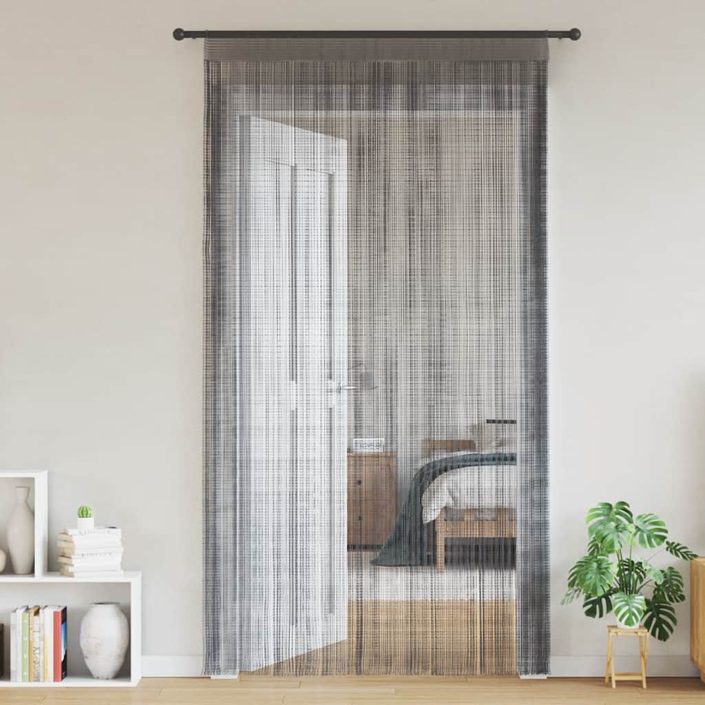 VidaXL rideaux métalliques 2 pièces anthracite 140x250 cm