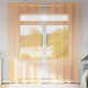 Vidaxx rideaux voile avec œillets 2 pcs 140x245 cm orange