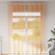 Vidaxx rideaux voile avec œillets 2 pcs 140x260 cm orange