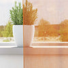 Vidaxx rideaux voile avec œillets 2 pcs 140x300 cm orange